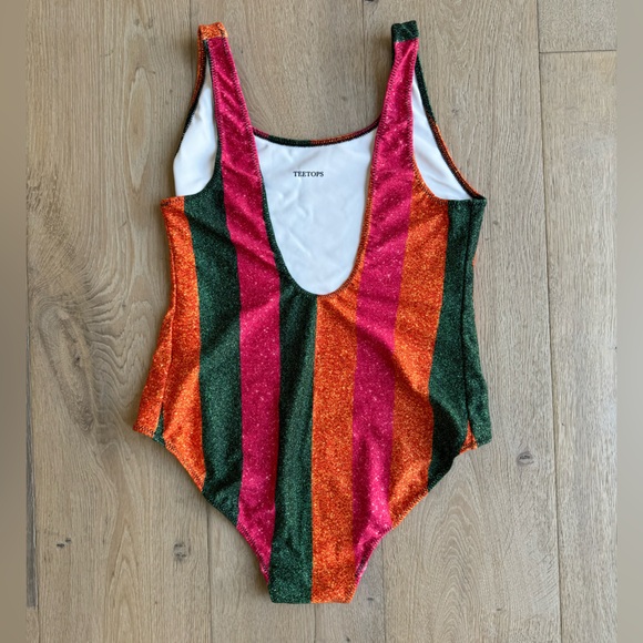 Taylor Swift Anti Hero Inspired One Piece Swimsuit - Picture 2 of 3